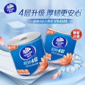 维达超韧有芯卷纸4层180克10卷VS4588