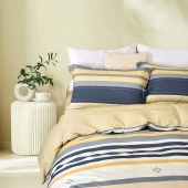 水星家纺全棉抗菌四件套金澜雅韵200*230cm(129251)