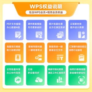 WPS超级会员季卡（93天）