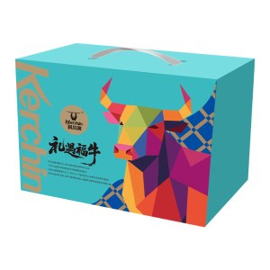 科尔沁风干牛肉礼遇福牛礼盒408g
