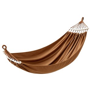 杜邦户外露营防侧翻加宽加厚帆布休闲双人吊床