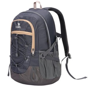 骆驼登山包轻便双肩包A1W3FI101C深灰