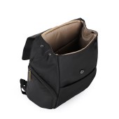 外交官时尚休闲大容量双肩背包HM-2707L黑色