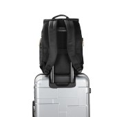 外交官时尚休闲大容量双肩背包HM-2707L黑色