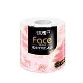 洁柔锦绘芳华有芯卫生纸200g4层10卷提装BJ219-10A