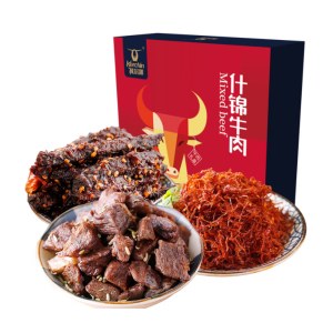 科尔沁什锦牛肉礼盒510g