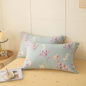 多喜爱（Dohia）100%棉（全棉）纱布材料简约四件套栖兰香203*229cm