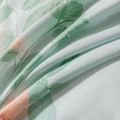 多喜爱（Dohia）100%棉（全棉）纱布材料简约四件套碧叶曲203*229cm