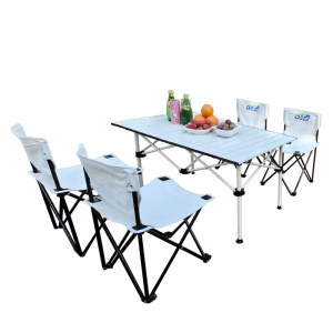 德则乐享折叠桌椅五件套DEZ-ZDZY18
