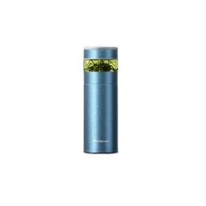 特美刻纯钛茶水分离保温杯TW60051Ti海洋蓝