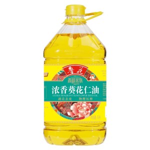 鲁花香味家族葵花仁油5L