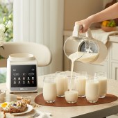 小熊（Bear）全自动免煮多功能轻音榨汁料理辅食机1.75L免滤可拆洗PBJ-G12H1