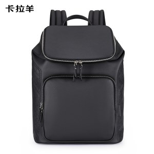 卡拉羊麒麟电脑防盗双肩包CX5525L（钢琴黑）