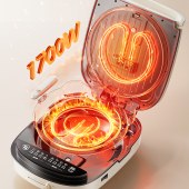 小熊双面加热双盘可拆洗加深电饼铛DBC-E17L2