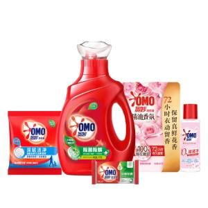 奥妙洗衣液家庭5件套组合大礼包