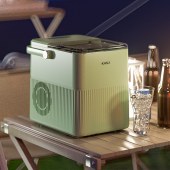 凯诗捷制冰机Q2牛油果绿KASJ-Q2-GREEN