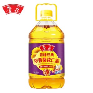 鲁花香味经典浓香葵仁油5L