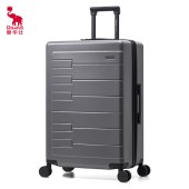 爱华仕（OIWAS）钢琴箱磨砂抗压干湿分类收纳旅行箱OCX6810-26炭灰
