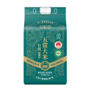 珍粒香有机小产地五常大米5kg