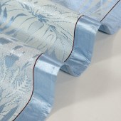 富安娜冰丝提花凉席/夏威夷/蓝/180*200cm/150D