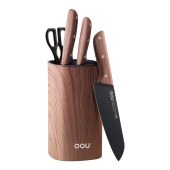 OOU咖啡熊抗菌系列刀具6件套DJ0025