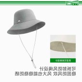 蕉下轻薄自收纳渔夫防晒帽GP739灰色