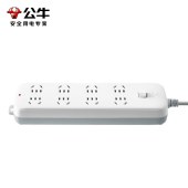 公牛OIDIRE新国标插座8位5孔插线OIDIRE3米OIDIREGN-S1080