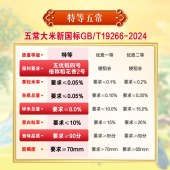 金龙鱼金雀报喜特等五常大米5KG