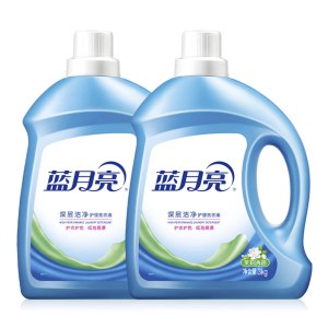 蓝月亮茉莉清香洁净洗衣液3kg*2