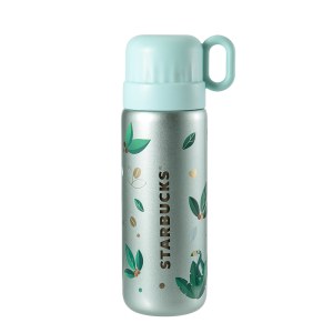 星巴克绿野秘境款提盖316内胆保温杯470ml