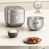 九阳0涂层316L内胆多功能5L电饭煲F-50F329L