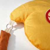 金丝莉招财纳福靠垫毯