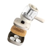 小熊（Bear）便携式家用煮茶器0.8L创意收纳旅行花茶壶ZCQ-M08S2