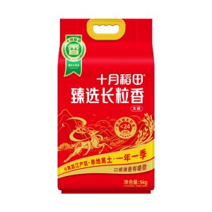 十月稻田臻选长粒香米5KG