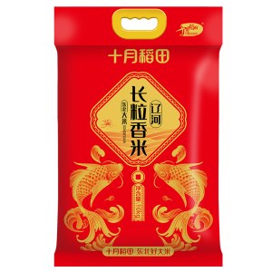 十月稻田 年年有鱼 辽河长粒香10kg