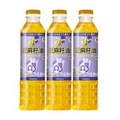 福临门亚麻籽油400ml*3