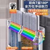 佳帮手刮刮乐免手洗平板拖把直柄款2布（JBS-PBTB-GZ1S1-4JGY2P）
