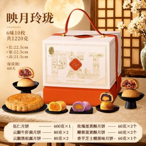 潘祥记月饼礼盒映月玲珑1.22千克