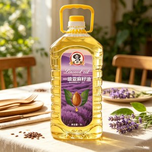 贝师傅一级亚麻籽油5L桶装