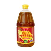 鲁花香味经典小榨浓香菜籽油1.8L