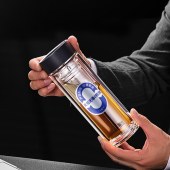 富光纳米抗菌玻璃杯G2516-SH-400K