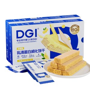 DGI乳清蛋白威化饼干（柠檬味)252g