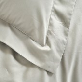 富安娜100支长绒棉四件套-惊鸿墨影绿色（被套230*229cm）