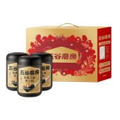 五谷磨房-黑芝麻糊无糖款礼盒1638g（无糖黑546g*3）
