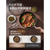 苏泊尔（SUPOR)有钛铁不粘无涂层铸铁28CM煎锅EJ28AYT01