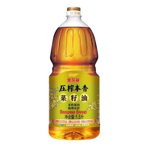 金龙鱼压榨本香菜籽油1.5L（6948195839224）