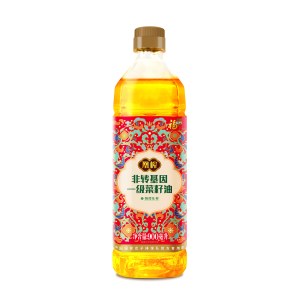 福临门凰榨非转基因一级菜籽油900ML